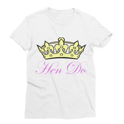 Hen Party Ladies Sublimation T-Shirt - Joban Clothing